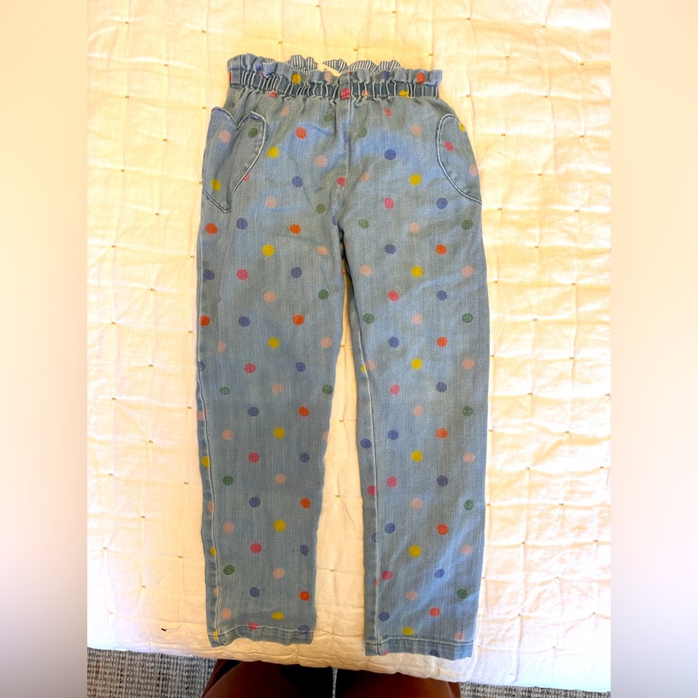 Mini Boden pull on jeans, size 9